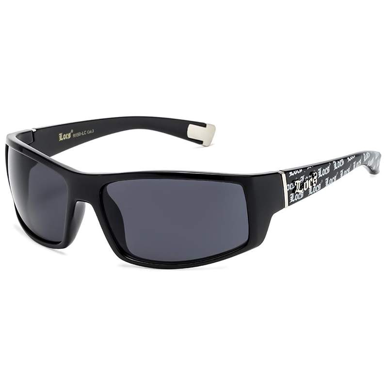 locs Sorte Locs Solbriller – Locs Pattern | Blank Sort