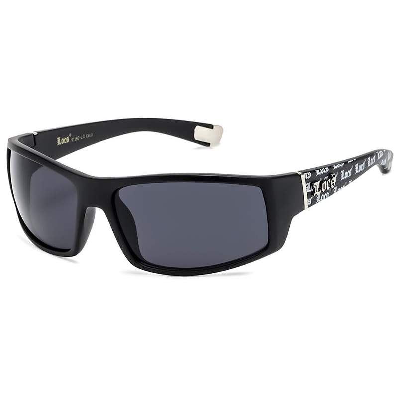 locs Sorte Locs Solbriller – Locs Pattern | Mat Sort