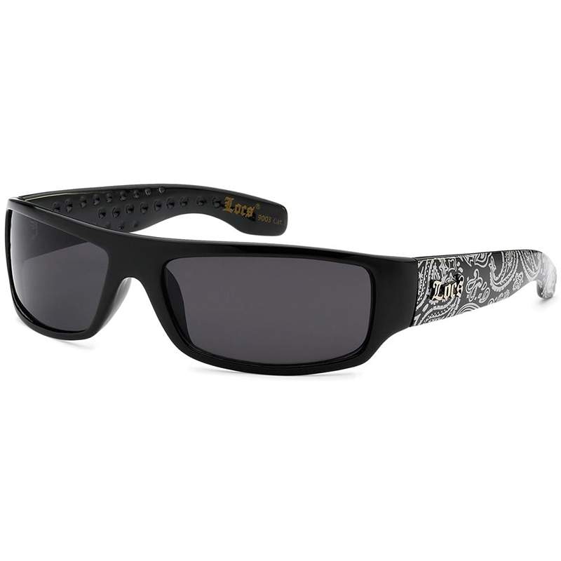 locs Sorte Locs Solbriller – Sort Bandana