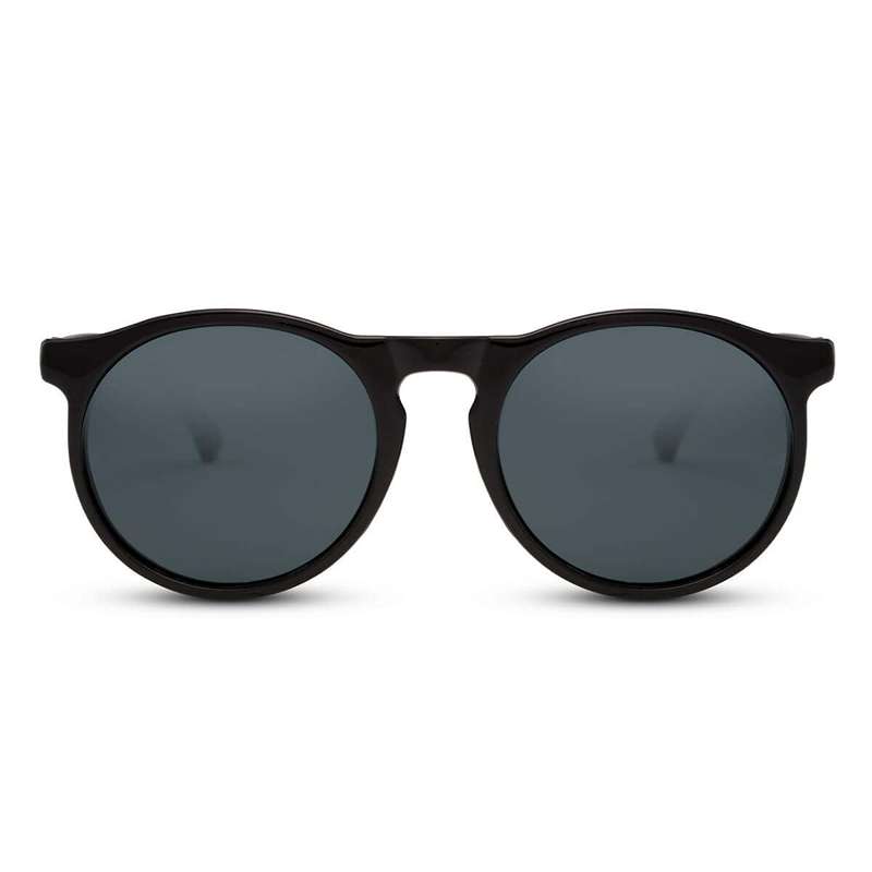 Locs Sorte Runde Solbriller | Toulon – Mørke Glas