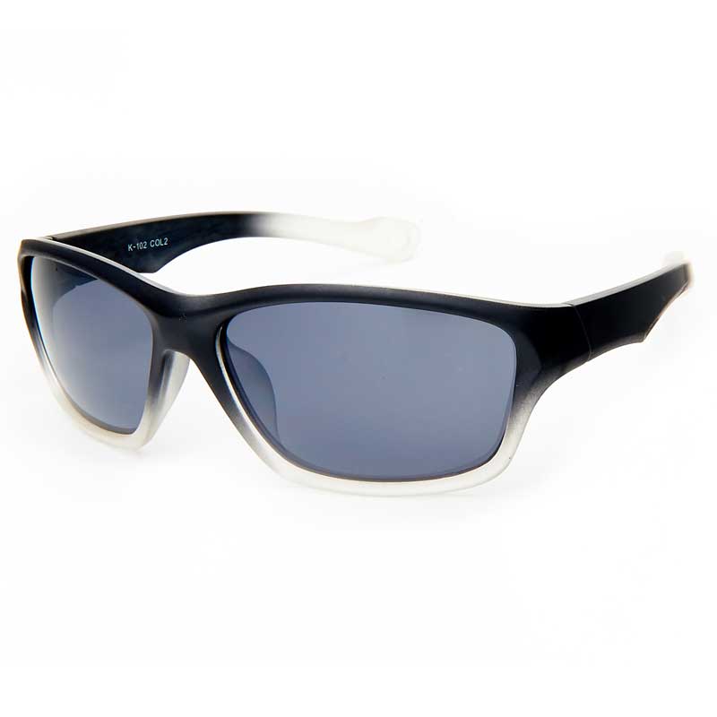 locs Sorte Sporty Fade Børnesolbriller – Mørke glas