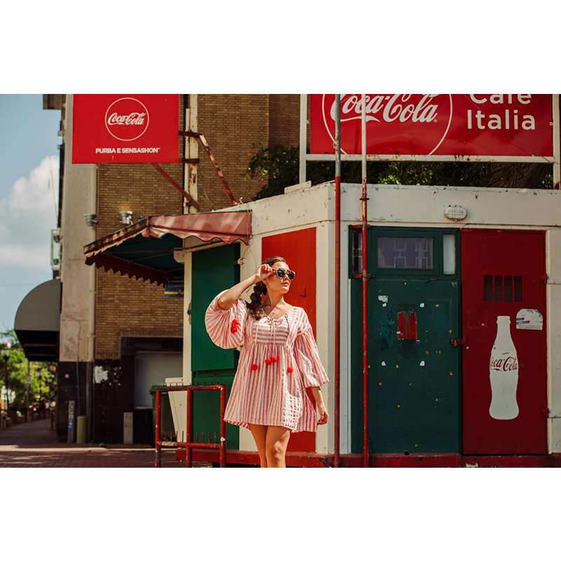 Locs Store Dame Solbriller | Amelia – Mørke Glas