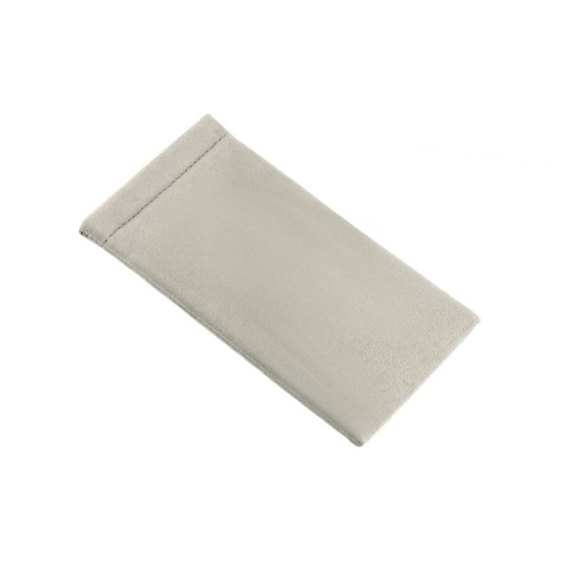 locs Tykt Velour etui med klaplukning – Grå