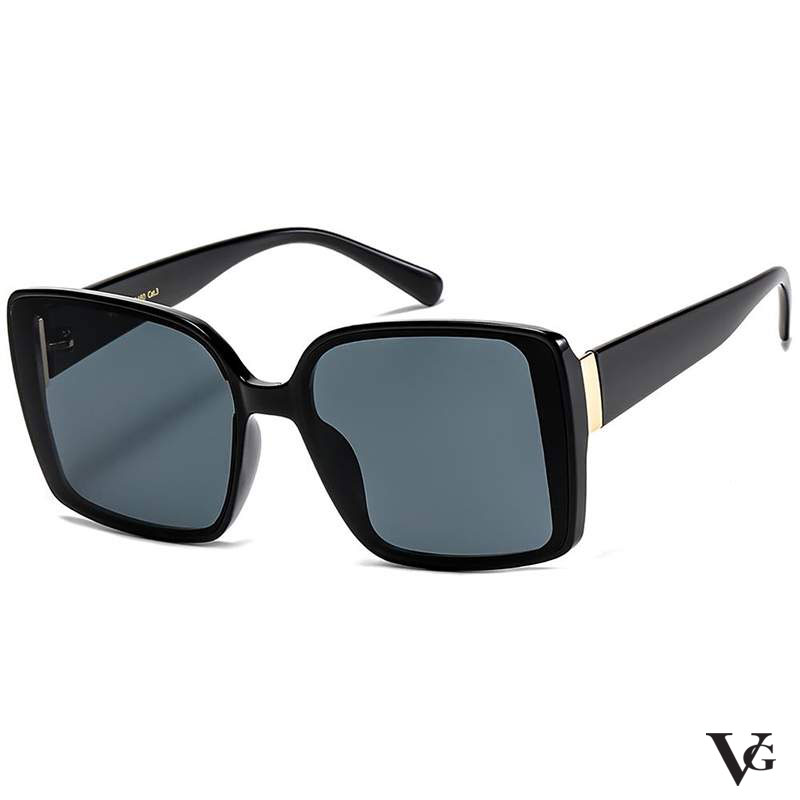 locs VG Solbriller – Emma | Sort – Mørke glas