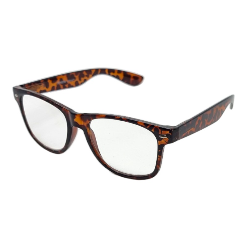 locs Wayfarer Læsebriller – Brun Leopard