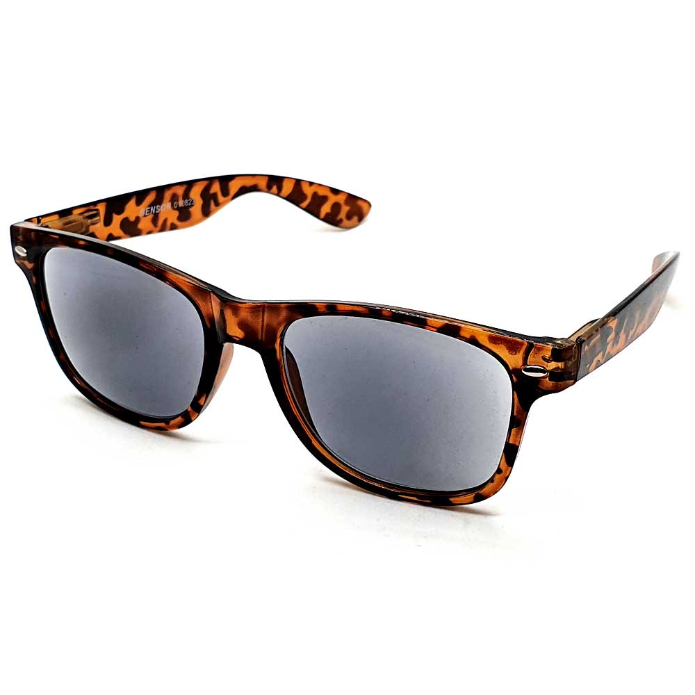 locs Wayfarer Læsesolbriller – Blank Brun Turtle