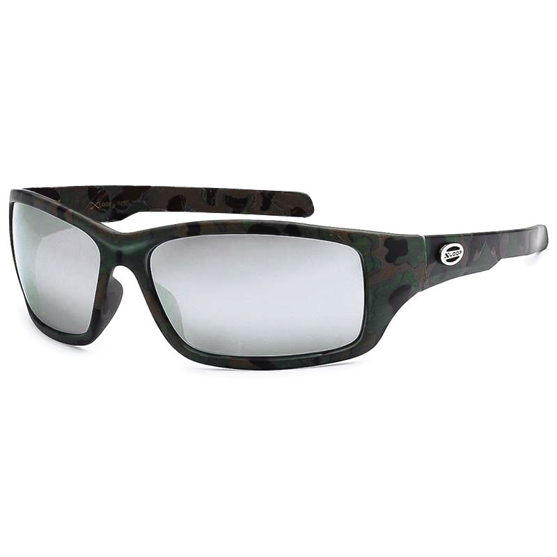 locs X-Loop Solbriller – Estevan | Sølv Spejlglas