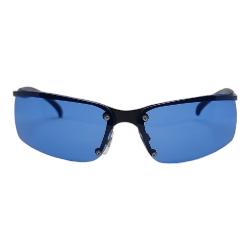 Locs Y2K Solbriller Med Blå Glas | Nottingham