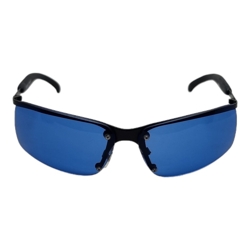 Locs Y2K Solbriller Med Blå Glas | Nottingham