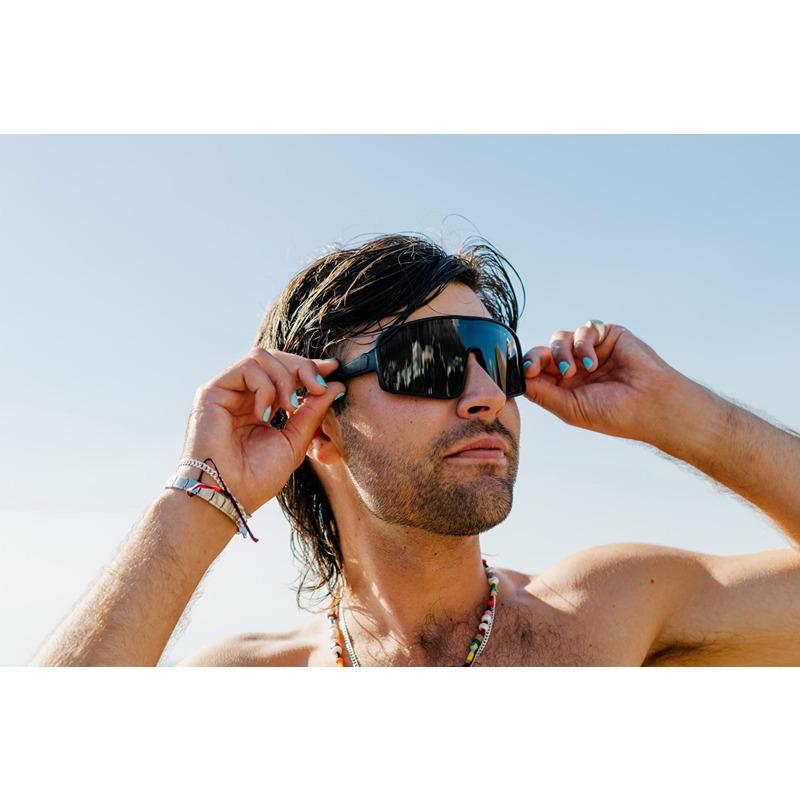 Locs Matsorte Sportssolbriller / Hurtigbriller Med Mørke Glas | Isola Bella