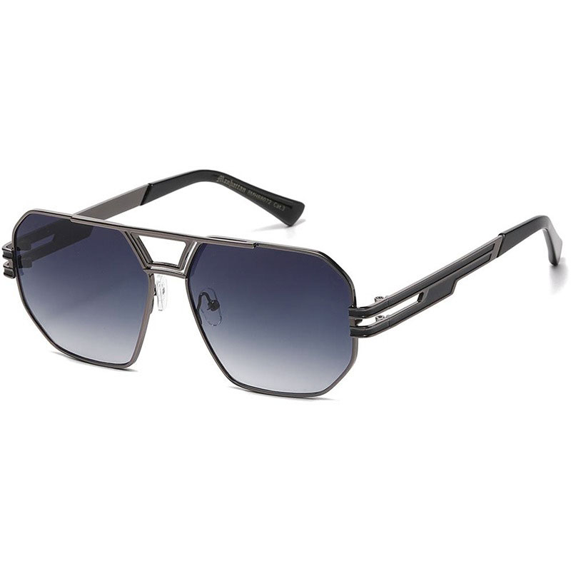 locs Mørk Manhattan Millionaire Solbriller – Archie | Fade glas