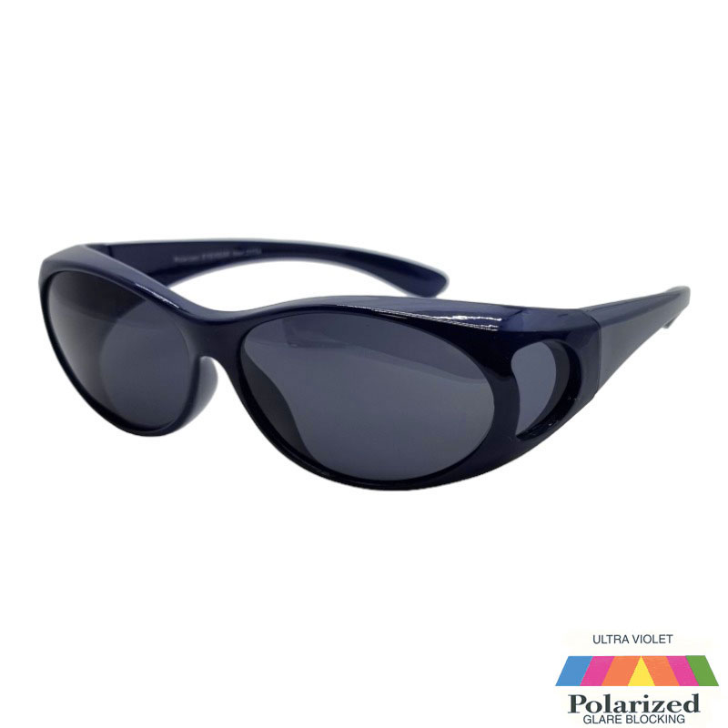 locs Mørkeblå Fit-Over Solbriller – Toledo | Mørke glas
