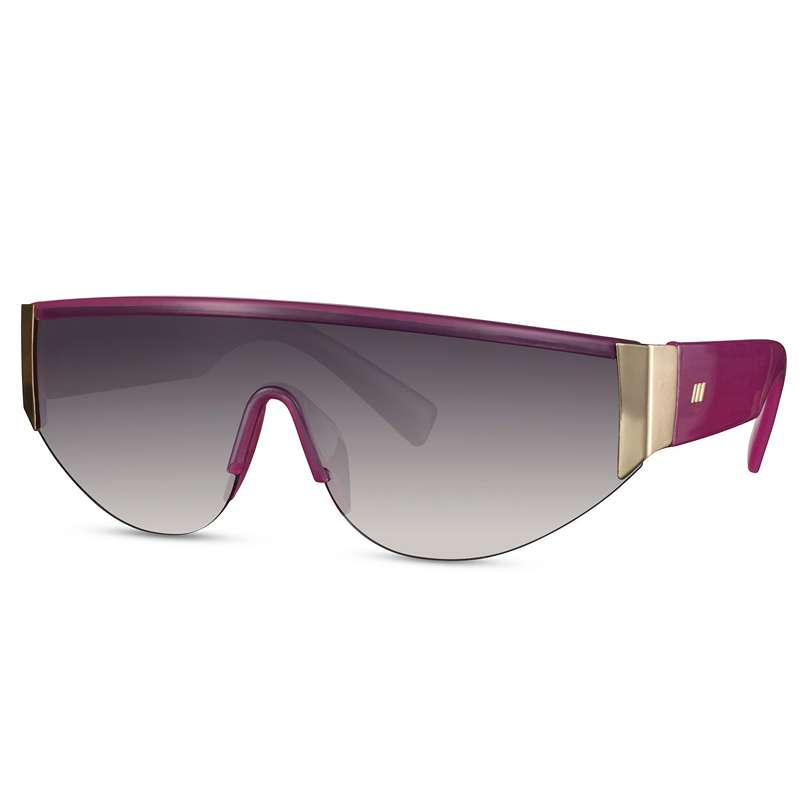 locs Purple Sporty Fashion Solbriller – Mørkt-lilla glas