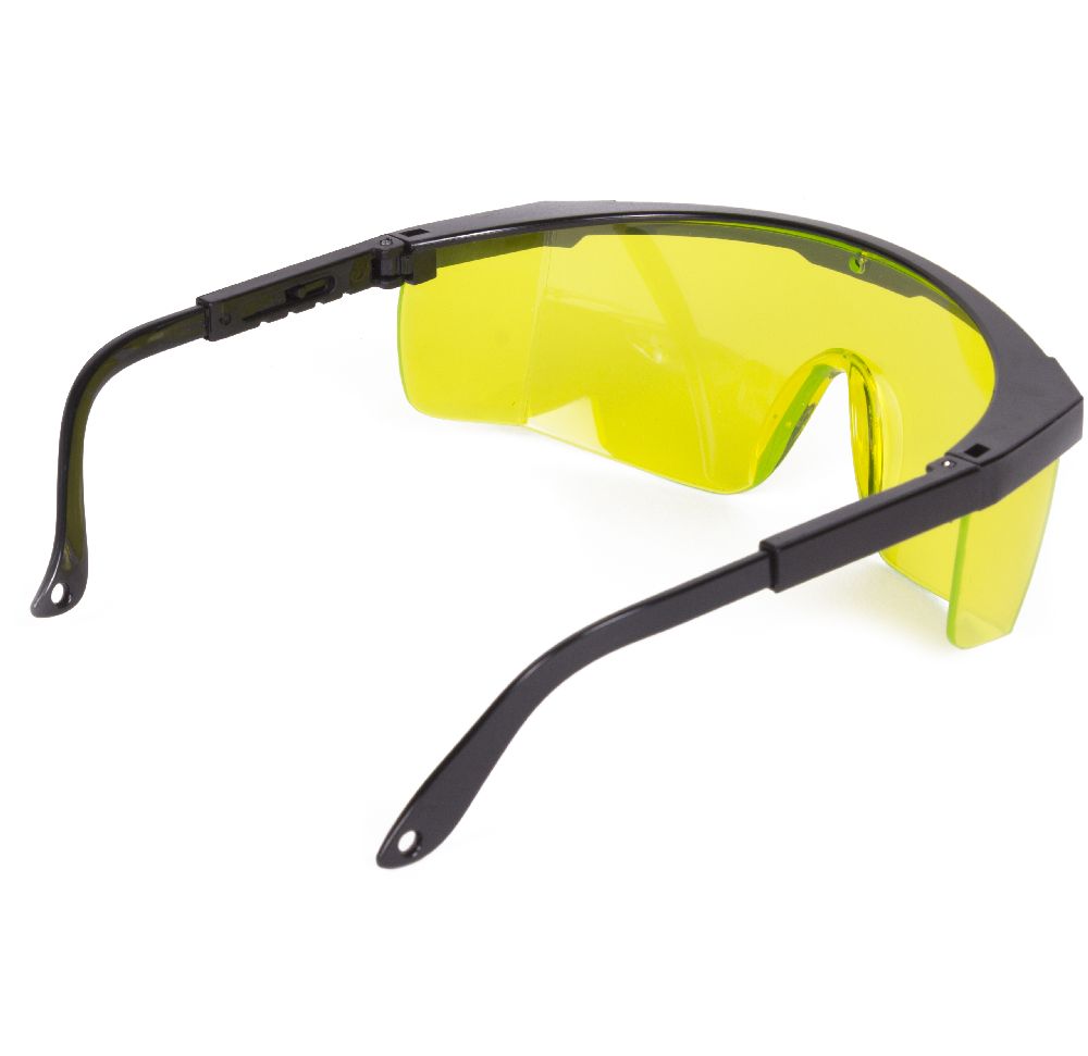 Locs Sikkerhedsbriller Med Justerbare Arme | Gule Glas