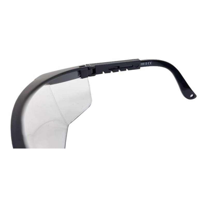 Locs Sikkerhedsbriller Med Justerbare Arme | Klare Glas