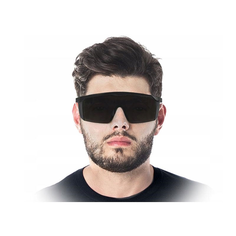 Locs Sikkerhedssolbriller Med Justerbare Arme | Mørke Glas