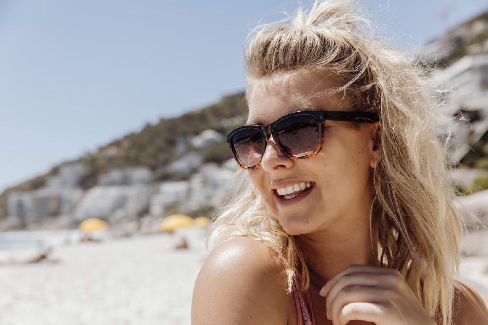 Locs Sort Leopard Fade Wayfarer Style Solbriller – Mørke Glas