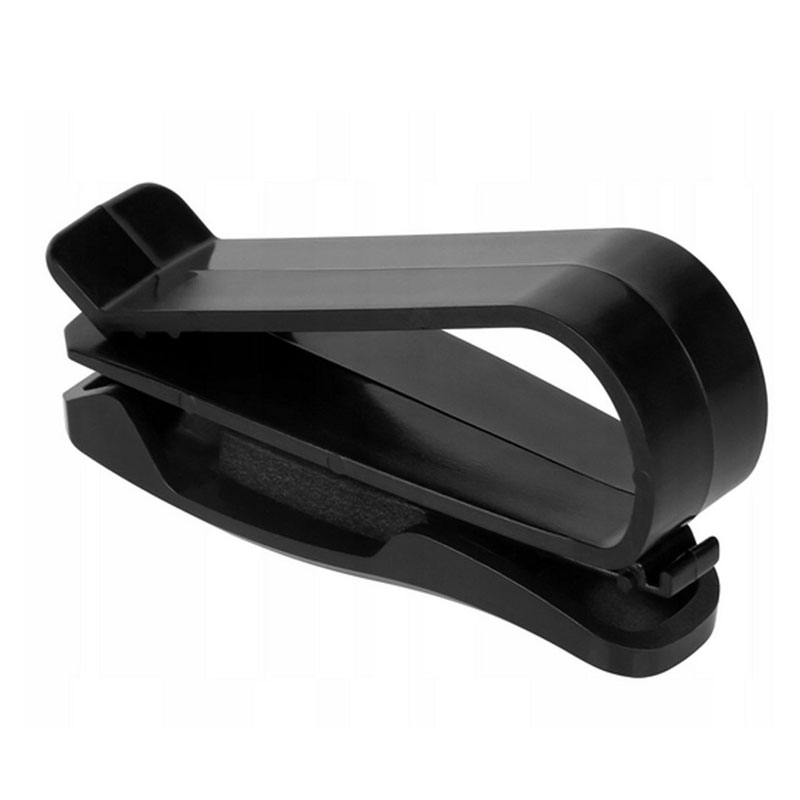 Locs Sort Solbrilleholder Clips Til Solskærmen I Bilen