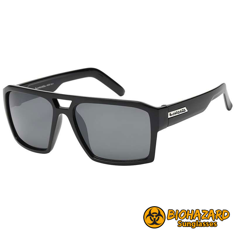 locs Sorte Biohazard Millionaire Solbriller – Mørke glas