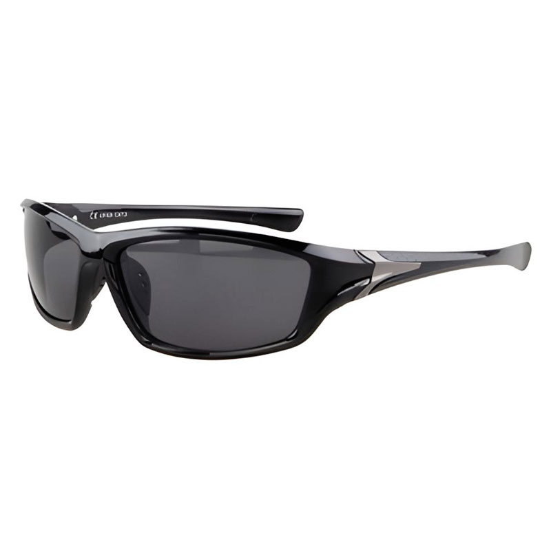 locs Sorte sportssolbriller med mørke glas | Piacenza