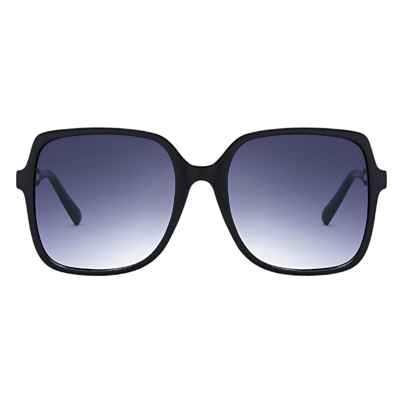 Locs Store Sorte Dame Solbriller Med Guldkæder – Scarlett | Mørke Fade Glas