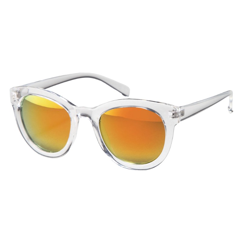 locs Transparente dame solbriller – Oxford | Orange spejlglas