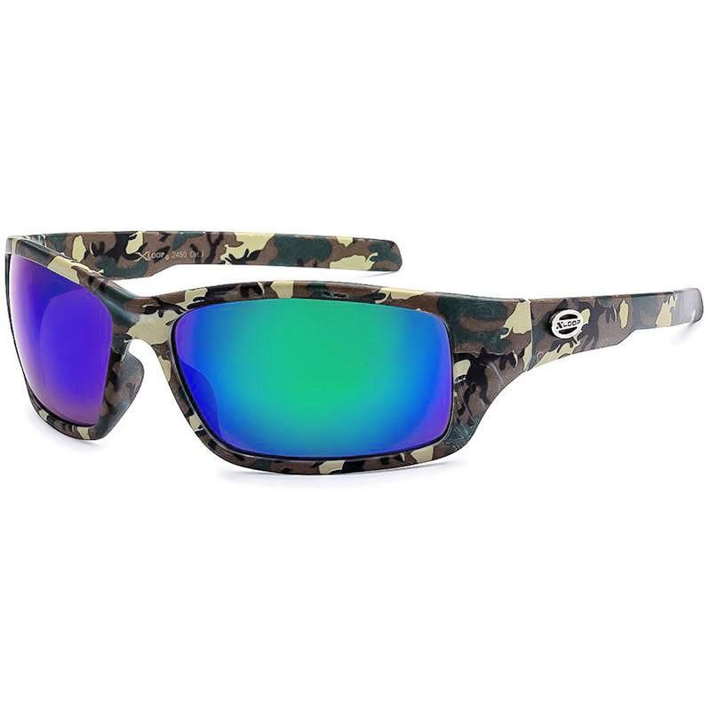 locs X-Loop Solbriller – Estevan | Blå-grønne spejlglas