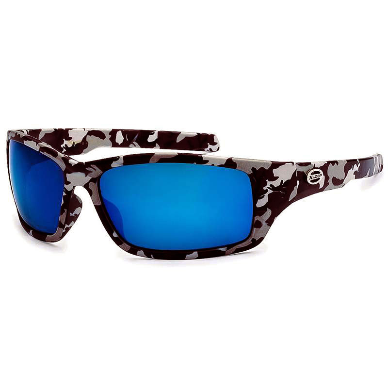 locs X-Loop Solbriller – Estevan | Brune glas med blåt spejl