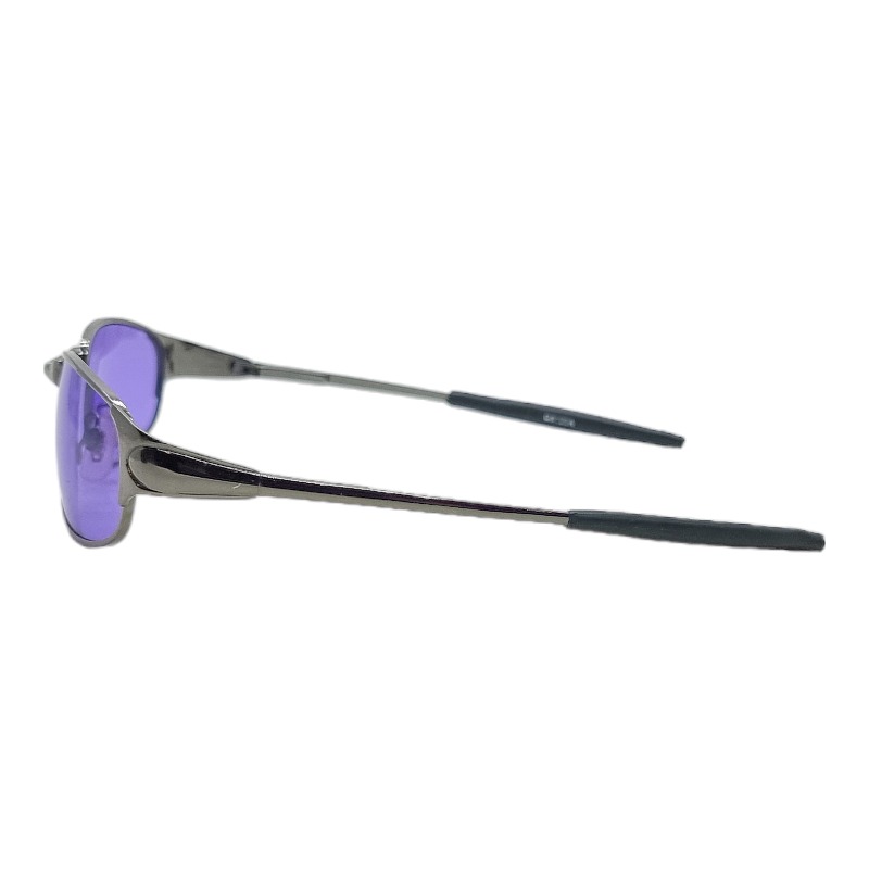 Locs Y2K Solbriller Med Lilla Glas Og Mørkt Metal Stel | Geneva