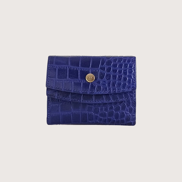 Lodis Kate Double-Flap Wallet (Croco)