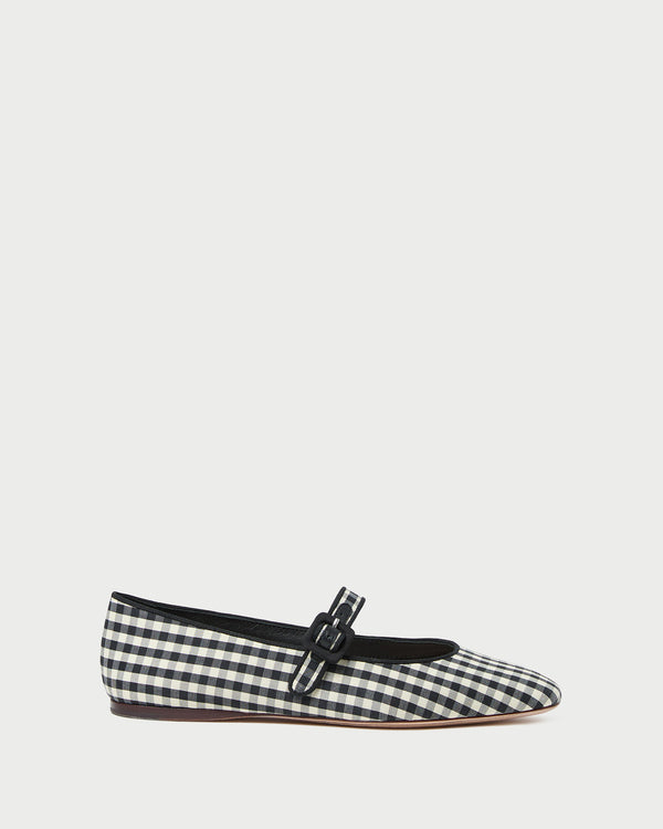 Loeffler Randall Ginger Black/White Gingham Mary Jane