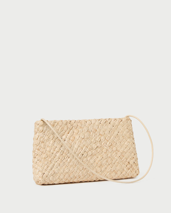 Loeffler Randall Aviva Natural Woven Straw Bag