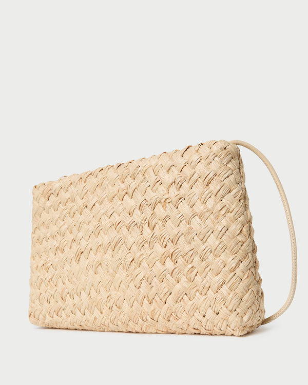 Loeffler Randall Aviva Natural Woven Straw Bag