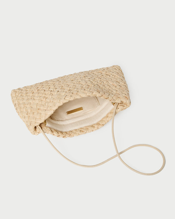 Loeffler Randall Aviva Natural Woven Straw Bag