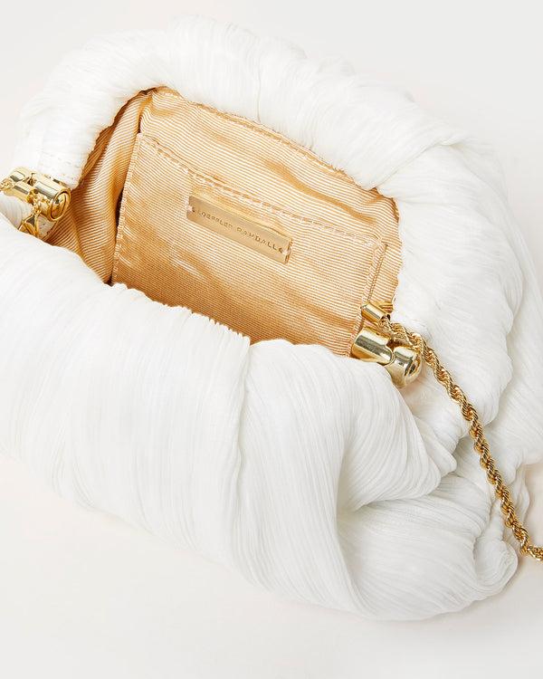 Loeffler Randall Bailey Pearl Pleated Dome Clutch