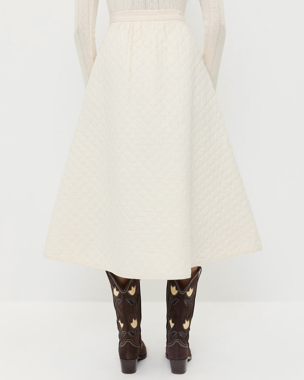 Loeffler Randall Clara Quilted Skirt