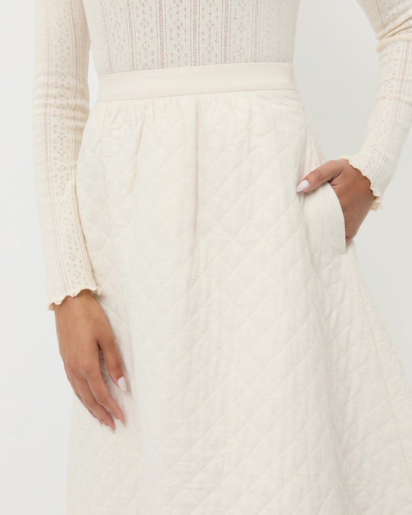 Loeffler Randall Clara Quilted Skirt