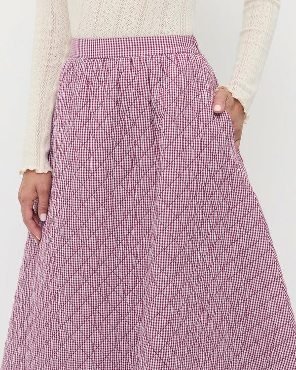 Loeffler Randall Clara Quilted Skirt