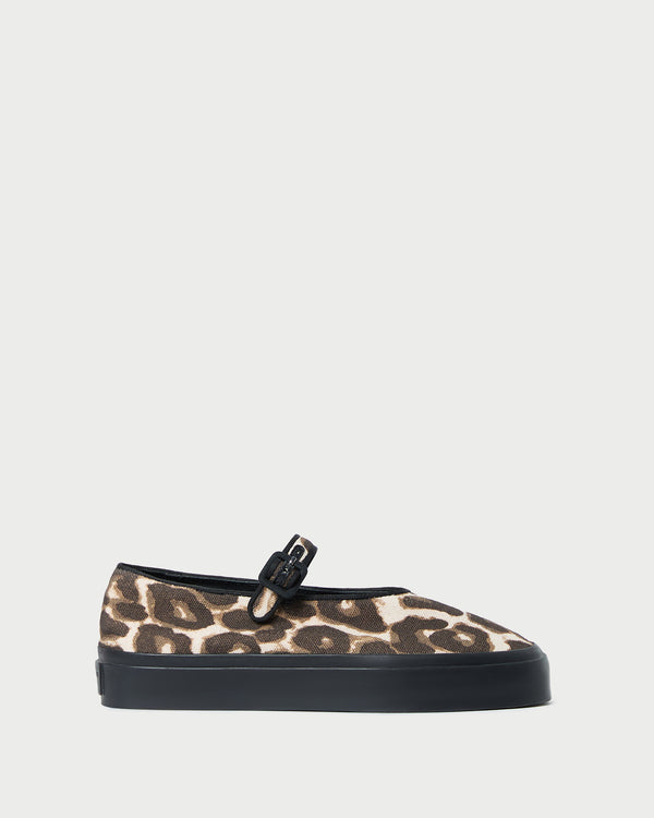 Loeffler Randall Cooper Leopard Mary Jane Sneaker