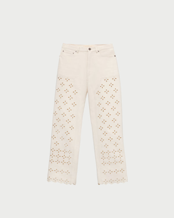 Loeffler Randall Demi Embroidered Pant