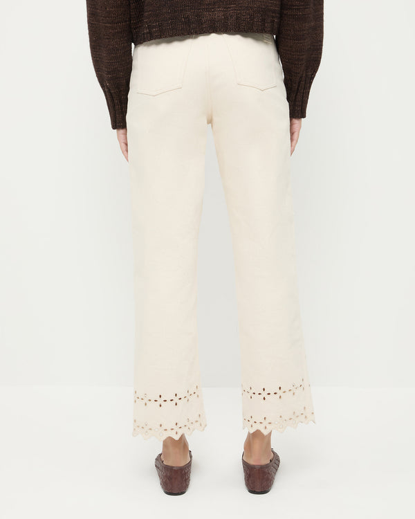 Loeffler Randall Demi Embroidered Pant
