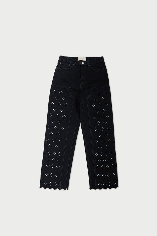 Loeffler Randall Demi Embroidered Pant