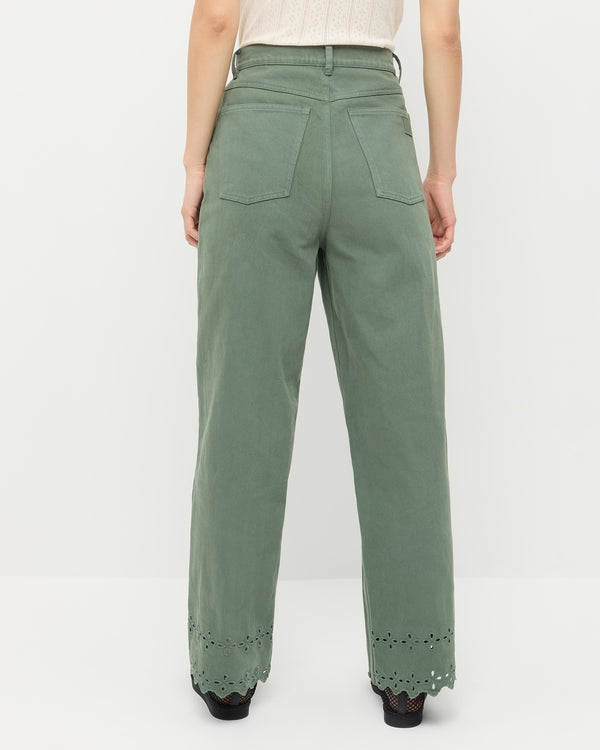 Loeffler Randall Demi Embroidered Pant