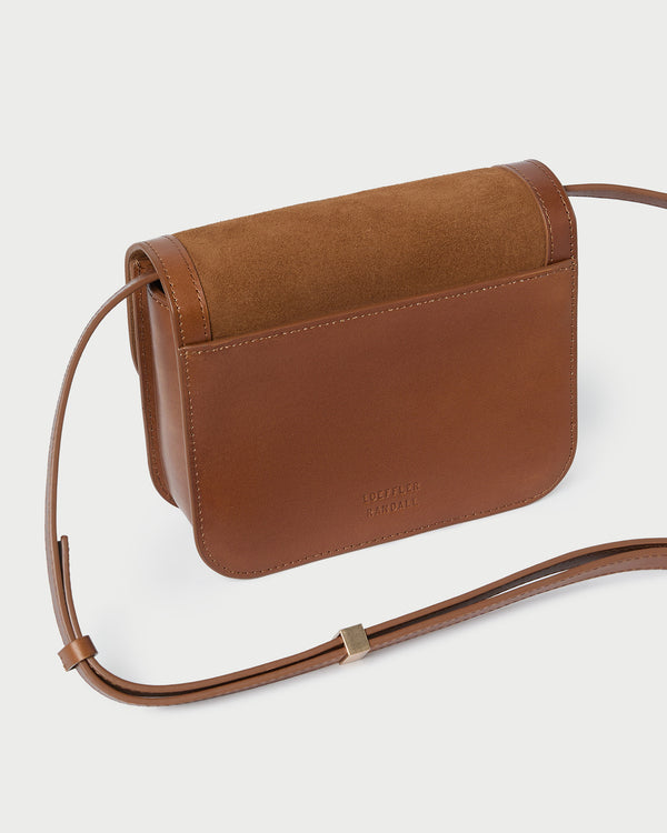 Loeffler Randall Desi Cacao Suede Crossbody