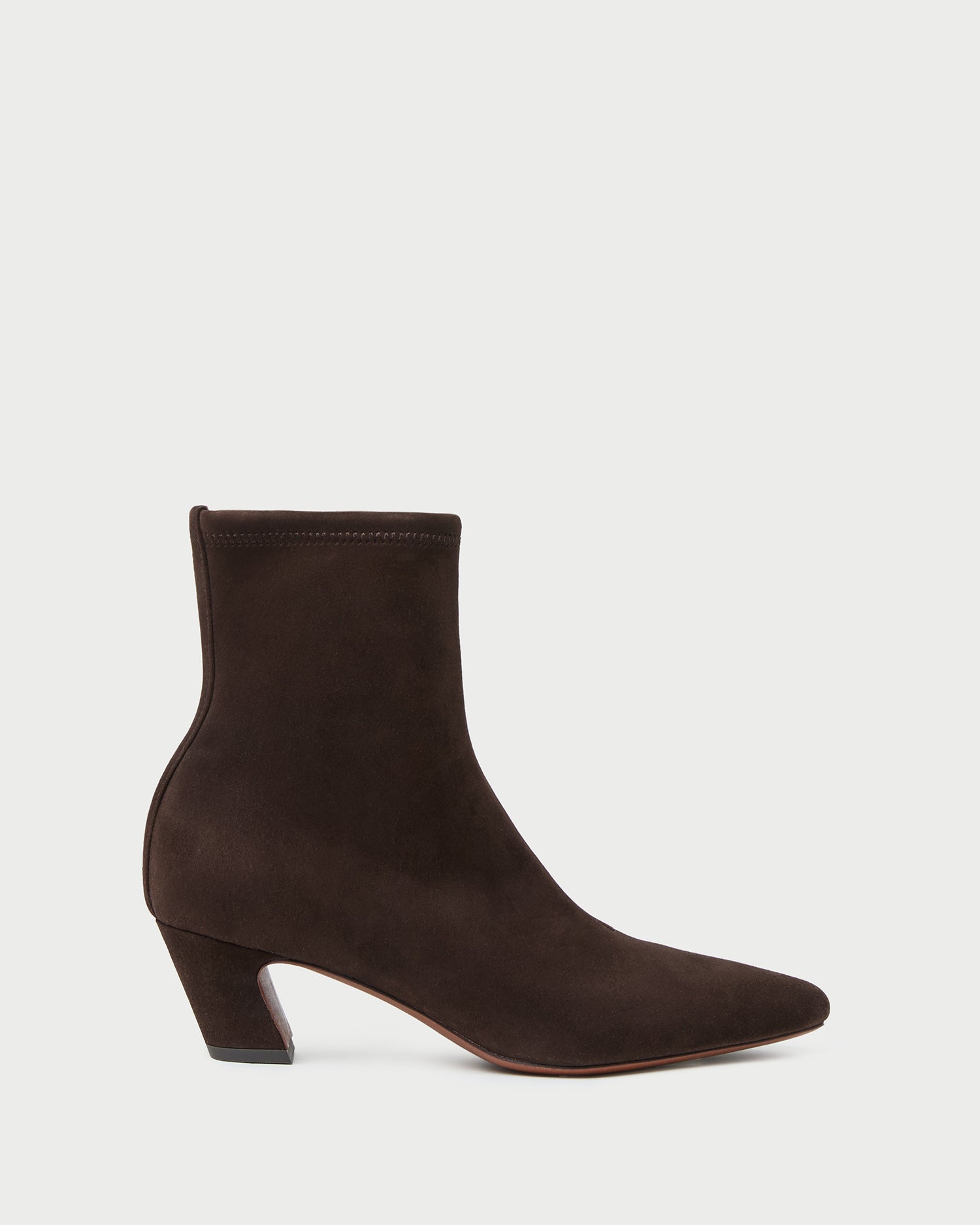 loeffler randall Doria Brown Suede Ankle Boot