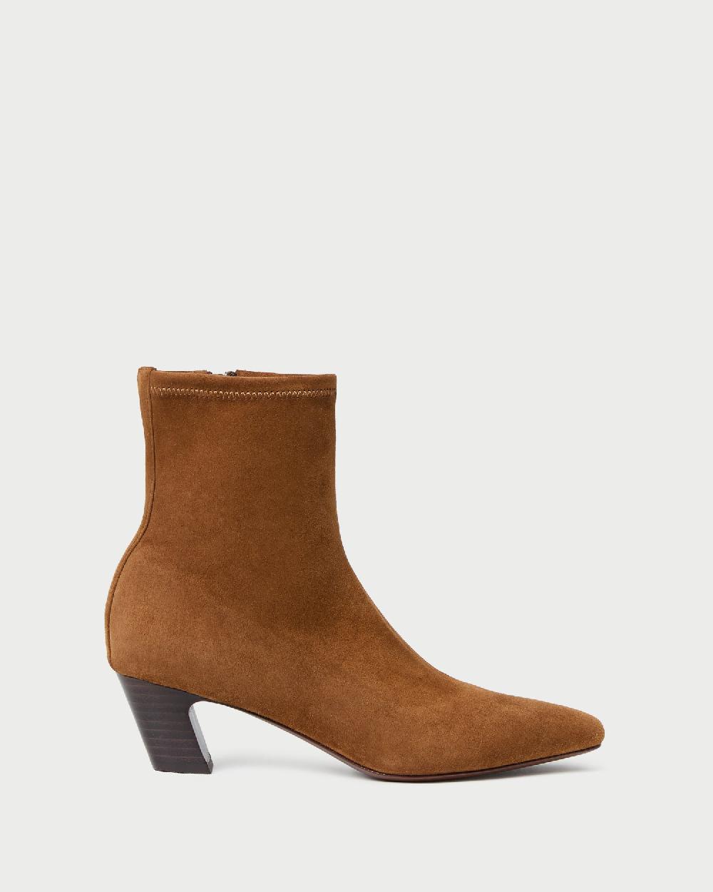 loeffler randall Doria Cacao Suede Ankle Boot