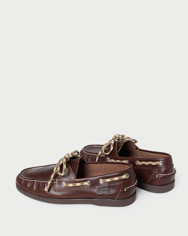 Loeffler Randall Franco Espresso/Butter Boat Shoe