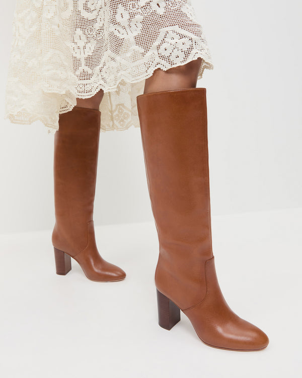 Loeffler Randall Goldy Safari Leather Tall Boot