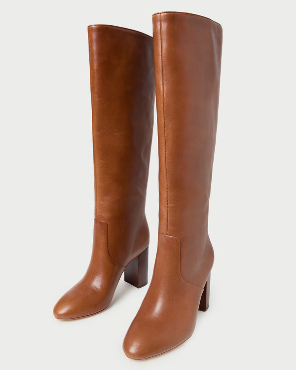 Loeffler Randall Goldy Safari Leather Tall Boot