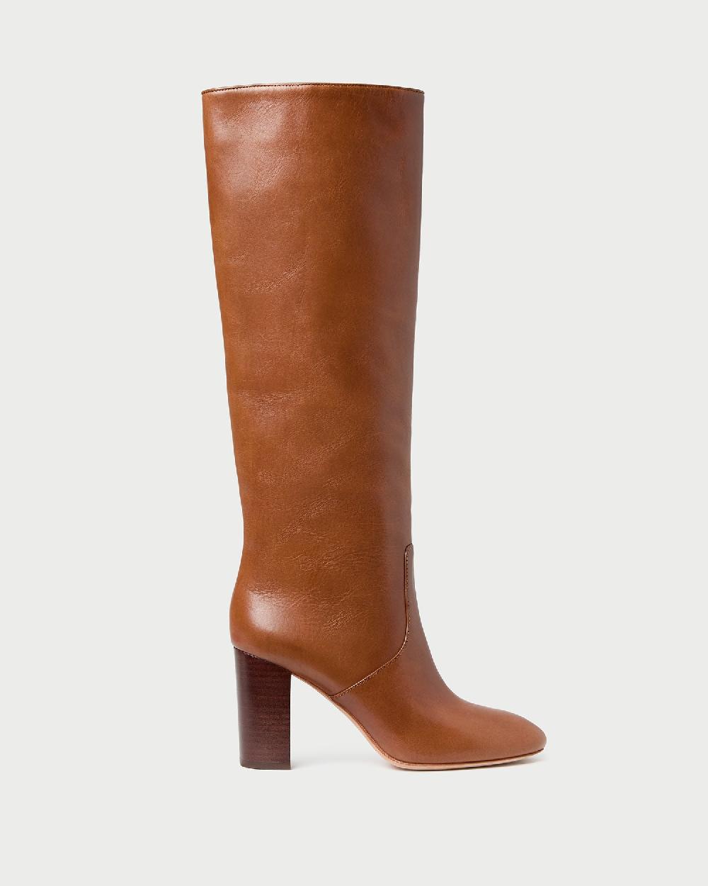 loeffler randall Goldy Safari Leather Tall Boot